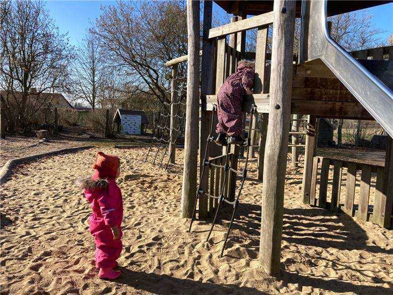 De små kravler i tårn