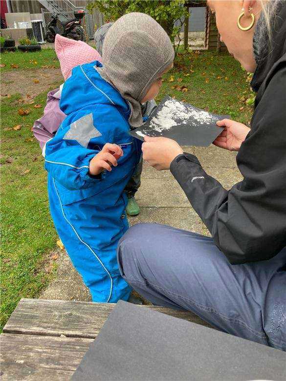 Vi puster kartoffelmel og laver flotte billeder